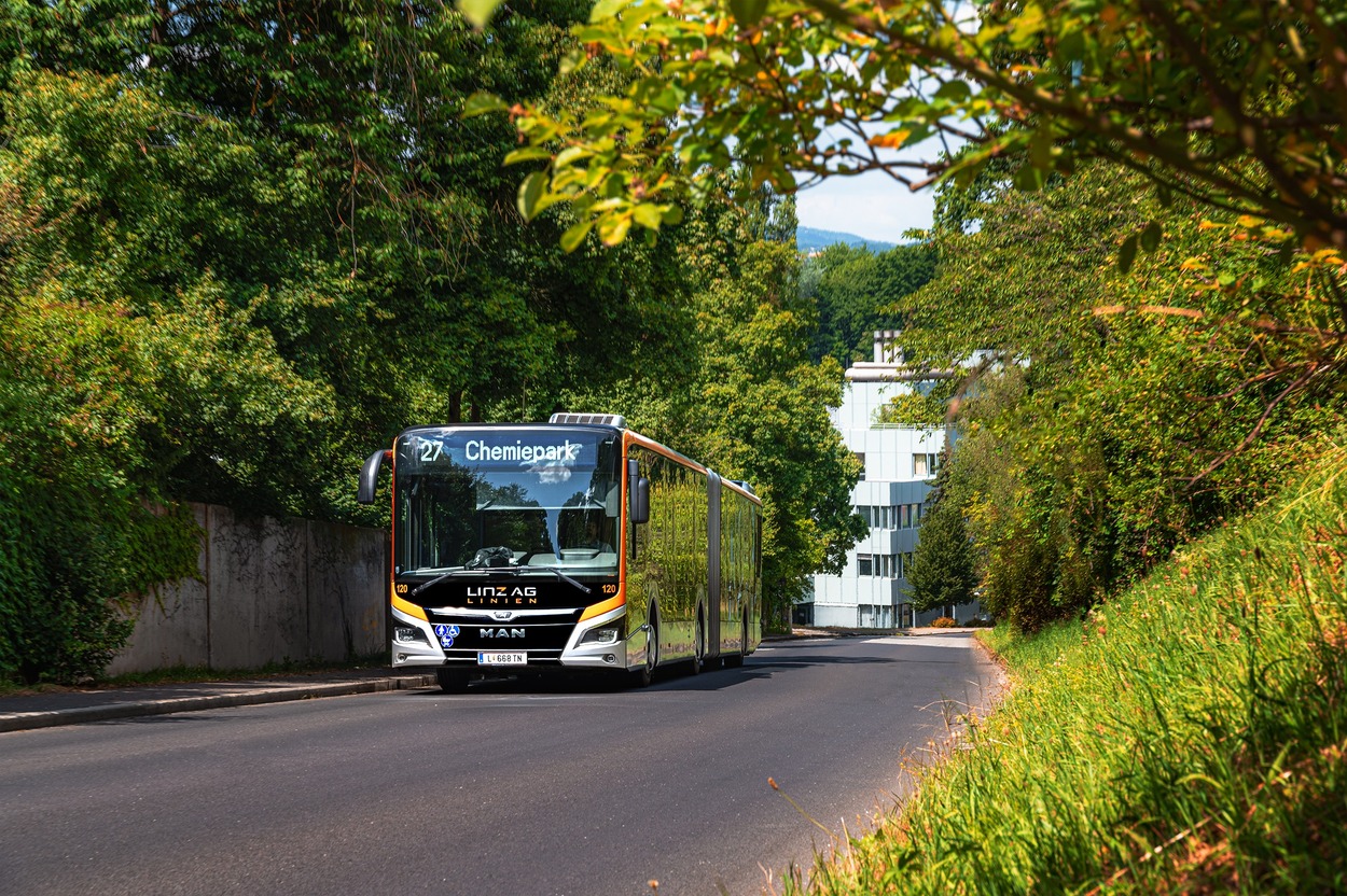 Linz AG hybridelektrischer Bus