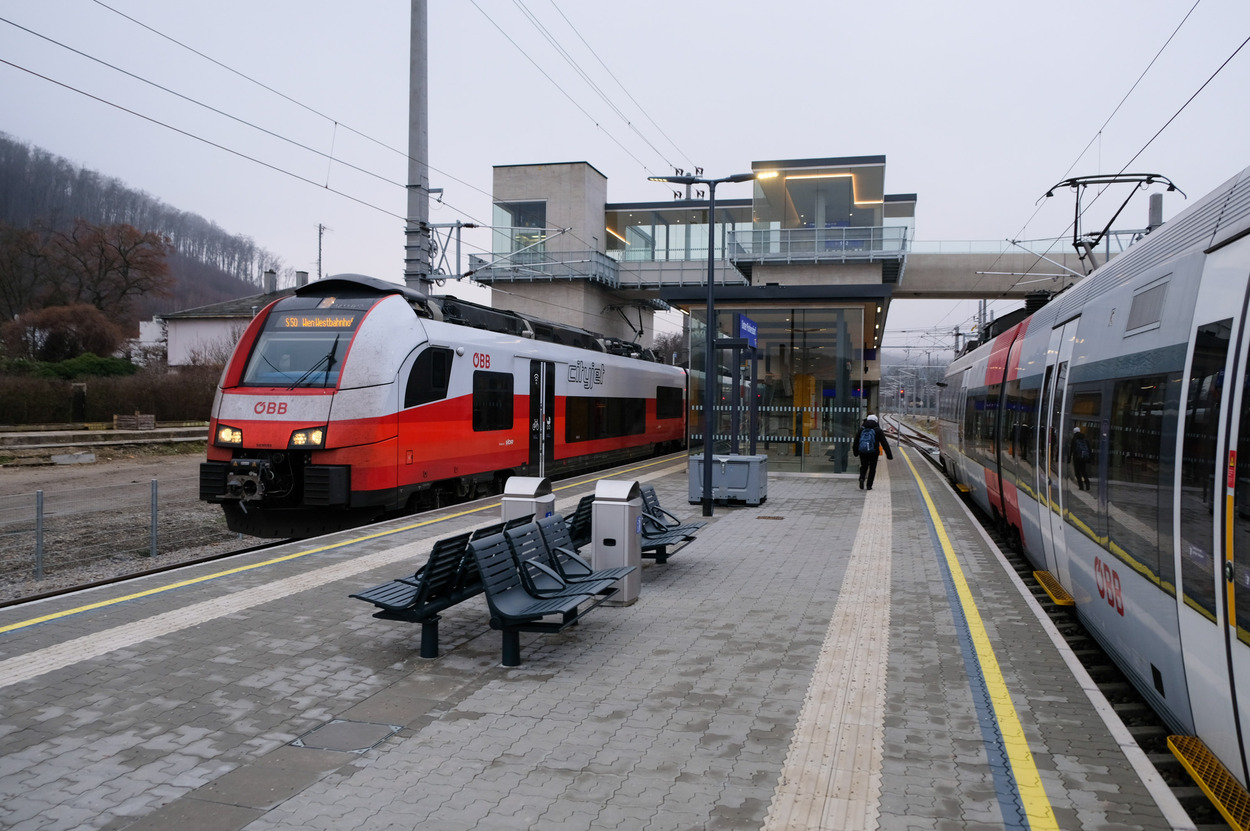 Neue Qualität am Bahnhof Unterpurkersdorf