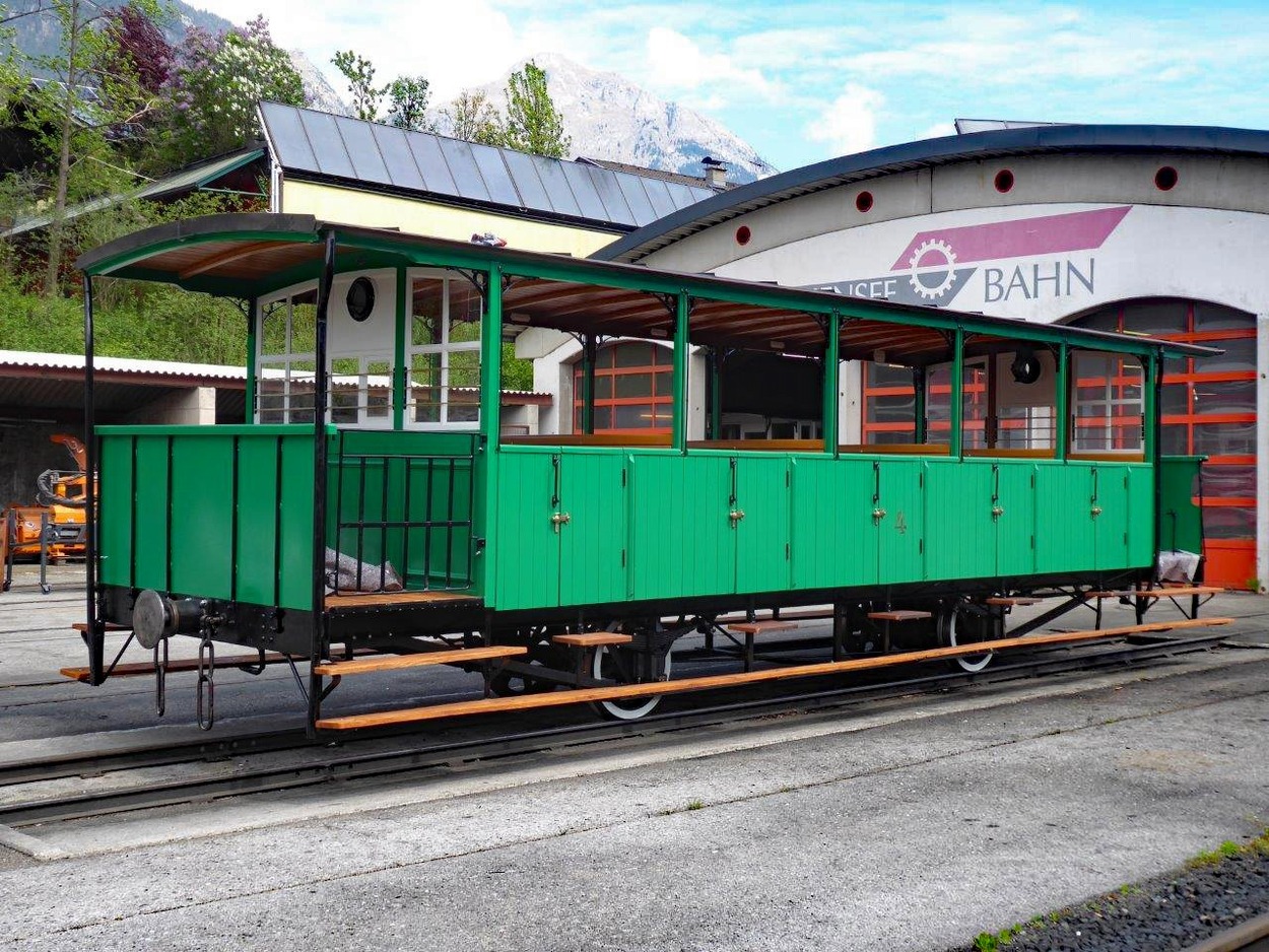 Achenseebahn restaurierte  Fahrzeuge