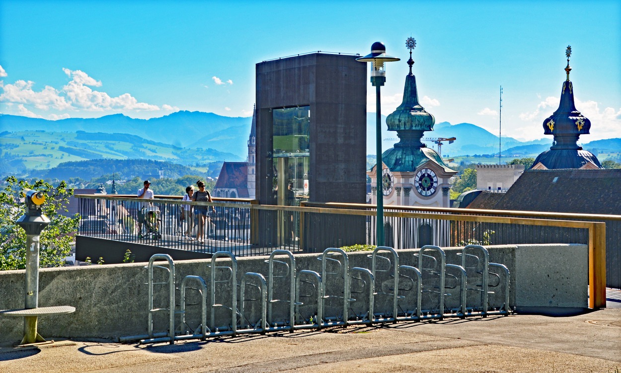 Panoramalift Steyr auf den Taborberg